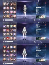 廃課金、ホタル完凸、ブラックスワン完凸、キャストリス5凸、カフカ4凸、他2凸1凸多数