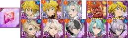 【必携画像で所持】💛ダイヤ1900個+レベル90UR20-30体+SSR券15-20枚