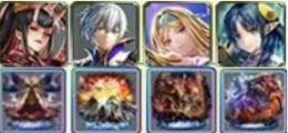 画像所持中+クリスタル 400000+T1 キャラ 5体+SSR・7UR キャラ付き+各種召喚チケッ