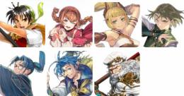 格安❗️UP5種 主人公リアン+マリエ+シーリーン+ルック+シャプール+メース+スタリオン