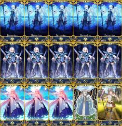 石900 モルガン宝具5 メリュジーヌ宝具5 アルクェイド宝具3