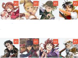 新UPコンプ 主人公リアン+マリエ+シーリーン+ルック+ゲオルグ+メース+ニック+ガスパー