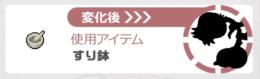 変化アイテム⭐︎すり鉢⭐︎＋9500億gm