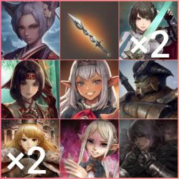 【初期垢】貴石41985個 FFXIコラボキャラコンプ+カシナートの剣所持】