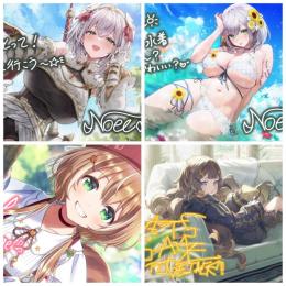 ①水着ノエル＆通常ノエルなど　リセマラ垢