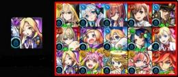 ルシファー+赤枠内でキャラ（ランダム）1-10体+オーブ6300-6500個+限定キャラ30