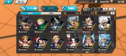 閻魔ゾロ100、ニカ80、討ち入りサンジ85