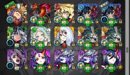 【本垢解禁👑】ランク2000❗️ガチャ限1500運極1900禁忌EX5種.轟絶27種運極🍀