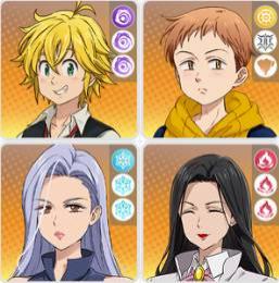 初期垢、メリオダスとキングとジェリコ所持、スマホからログイン