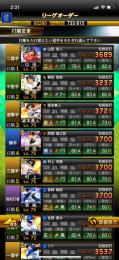 リーグ85000以上　覇王目指せます！　本日限り