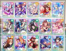 ナイスネイチャ完凸、キタサンブラック、ツインターボ、ビゴーペガサス。リセマラ垢