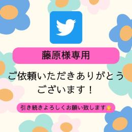 藤原様専用出品(Twitter外国人フォロワー6000人+日本人フォロワー1000人増加)
