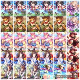 ☆3×6 キタサン完凸、タイキ完凸、ファイン2凸など