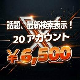 ✅【高品質】シャドウバン無！メディアバン無！20アカウント X(Twitter)