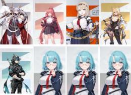 ?リセ垢  カリーペ、メイリン、ハル、マグナ、ルーク、ミカ×3