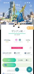 🔥大阪背景色違いザシアン剣トレード販売🔥