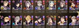 FF7コラボ完凸ザックス、ルーファス、イリーナ、クラウド、セフィロス、ティファ、カダージュ、57万石