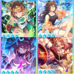 ジュエル6万4330個【最強初期アカ 環境サポ4種+虹結晶1個所持】