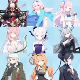 青輝石13万5000 周年キャラ6体＋キサキ＋アイドルマリー＋キャンプハレ 初期アカウント