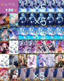 石4517個分‬✨ 🔵Lv120 Uオルガマリー･邪ンヌら宝具5✨限定や人権網羅✨