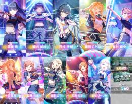 【初期垢】フェス限定10種+限定サポカ完凸+SSR37種 ガチャチケ多数