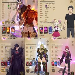 【破格】🌈限定マーリン&エスカノール 魔神王 スバル&ベアトリス ダイヤ459個 初期垢