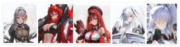 モダニア+レッドフード+ラピ+シンデレラ+ナユタ +石8万個+合計チケ800枚