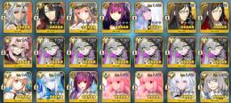 石6410個　215符　リリス宝具5　モルガン　水着キャストリア　アルクェイド