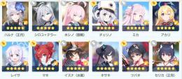 ブルアカ引退垢 ホシノ臨戦　シロコテラー等