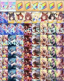 引退🔵有償ら石108000個⬆✨️🔵tear1ウマ娘･サポート完凸ら多数、星3交換券多数 🔵