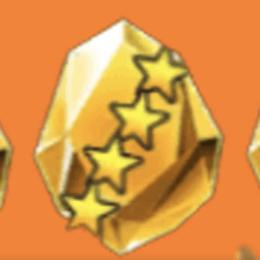 【IOS専用】ダイヤ5000-6000個＋金欠片1200-1500個+4★60-80体程