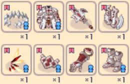 ニルバ職装備♂ 8点セット