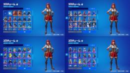 【Fortnite/Fortnite】初期チャプター重課金アカウント、課金額50K↑