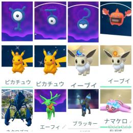 ※トレード販売※GOフェス仙台他 ネクロズマ アンノーンH.? イーブイ
