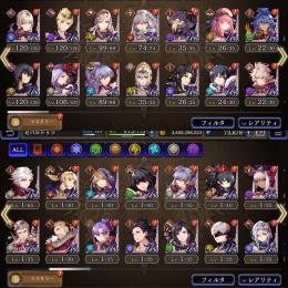 引退 石7万lv120 3体ノクティス プロンプト アラネア 水着キルフェ107 コラボ武器3本＋5