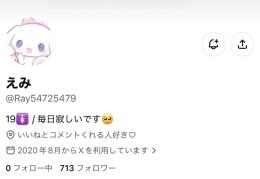 ⭐️【フォロワ700人超え】x裏アカ女子アカ【副業 夜職 収益化 シャドウバン無 】