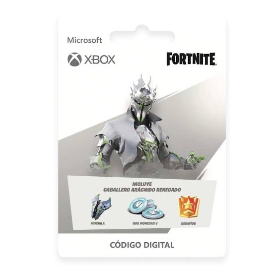 正規】XBox 付属特典 ローグスパイダーナイト コード フォートナイト