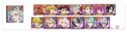 画像キャラ+ダイヤ2200個+UR選択石1個+SSR券20+ガチャ券18+レベル90UR24体