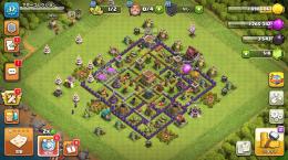 クラッシュオブクラン TH8 大工4人