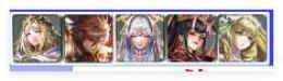 画像のキャラランダム2体+リラハムル+クリスタル20万+人物15+ガチャチケ150