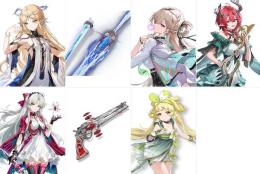 {Asia}初期垢レベル20  カルテジア+モチーフ武器とシャコンヌとカルロッタ+モチーフ武器とリン
