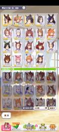 引退　☆３　6体　SSRサポ15体【キタサン2凸　たづな等】　