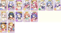 ランク100　メインSSR10　サポートSSR5 石100000