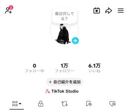 【収益化済み💰】過去1ヶ月でフォロワー数1万↑再生数220万↑いいね数6万↑TikTokアカウント📸