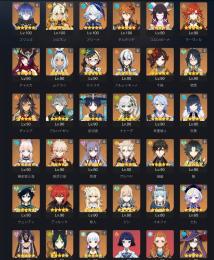 星5完凸キャラ×15体 両完凸3体 廃課金 引退垢