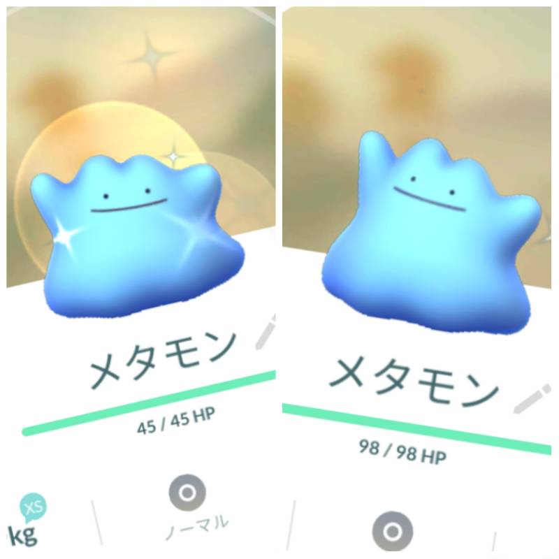 色違いメタモン2体 アカウント販売 ポケモンgoのアカウント売買サイト