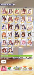 ウマ娘 引退垢 ミホノ完凸 星3ウマ娘10種SSRサポ24種