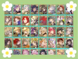 【GRAN SAGA 】初期垢 選択肢多い 人気キャラ1体～毎日更新 妥当なお値段