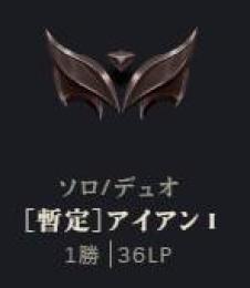 暫定アイアン1