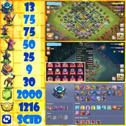 🔵TH13🟡🔵フルカンスト🟡🔵メダル1216枚🟡🔵連携済み🟡🔵保証🟡